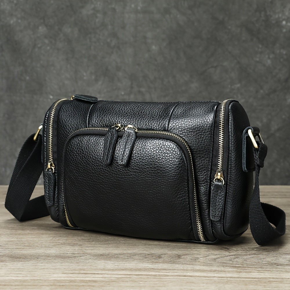 NIUCUNZH Genuine Leather Backpack – Durable, Stylish, and Perfect for Commuting, Travel, and Casual Use