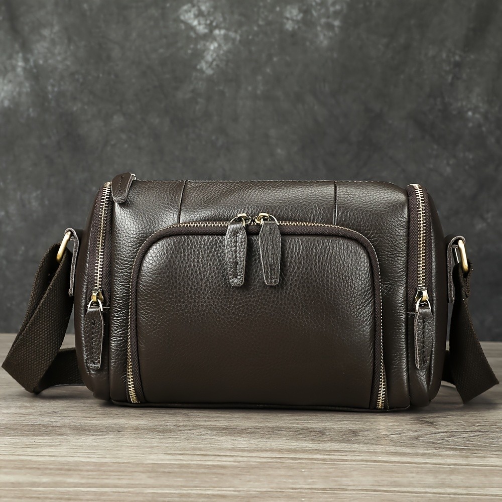 NIUCUNZH Genuine Leather Backpack – Durable, Stylish, and Perfect for Commuting, Travel, and Casual Use