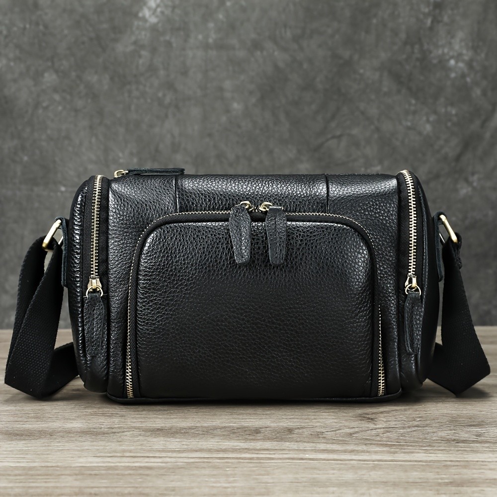 NIUCUNZH Genuine Leather Backpack – Durable, Stylish, and Perfect for Commuting, Travel, and Casual Use