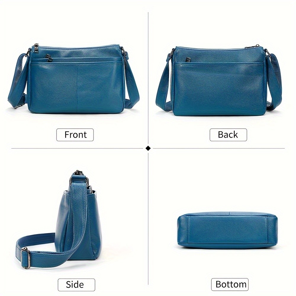 NIUCUNZH Genuine Leather Crossbody Bag – Stylish, Durable, and Perfect for Everyday Use