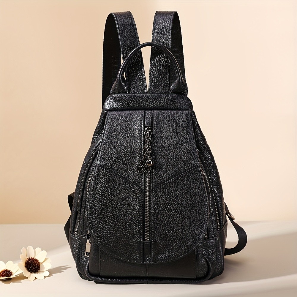 NIUCUNZH Genuine Leather Women's Backpack – Stylish, Durable, and Perfect for Travel Essentials