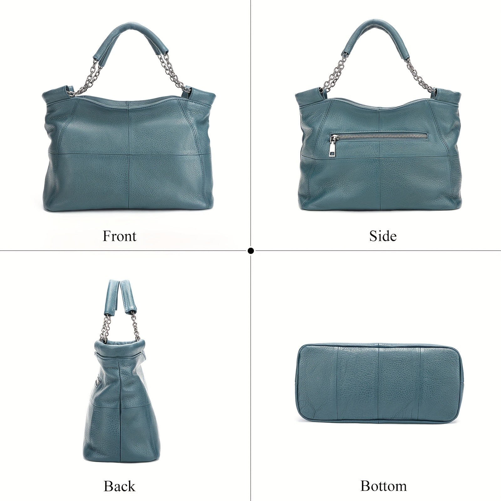 NIUCUNZH Genuine Leather Handbag – Versatile, Stylish, and Ideal for Work, Travel, and Everyday Use