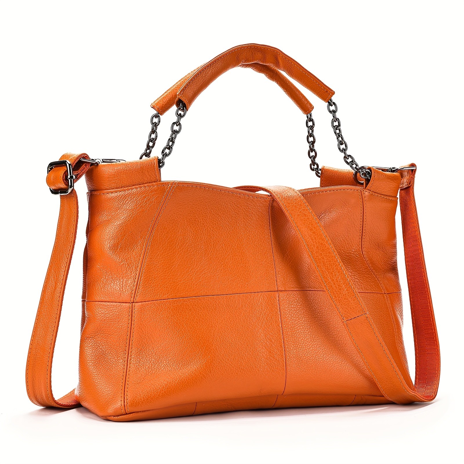 NIUCUNZH Genuine Leather Handbag – Versatile, Stylish, and Ideal for Work, Travel, and Everyday Use