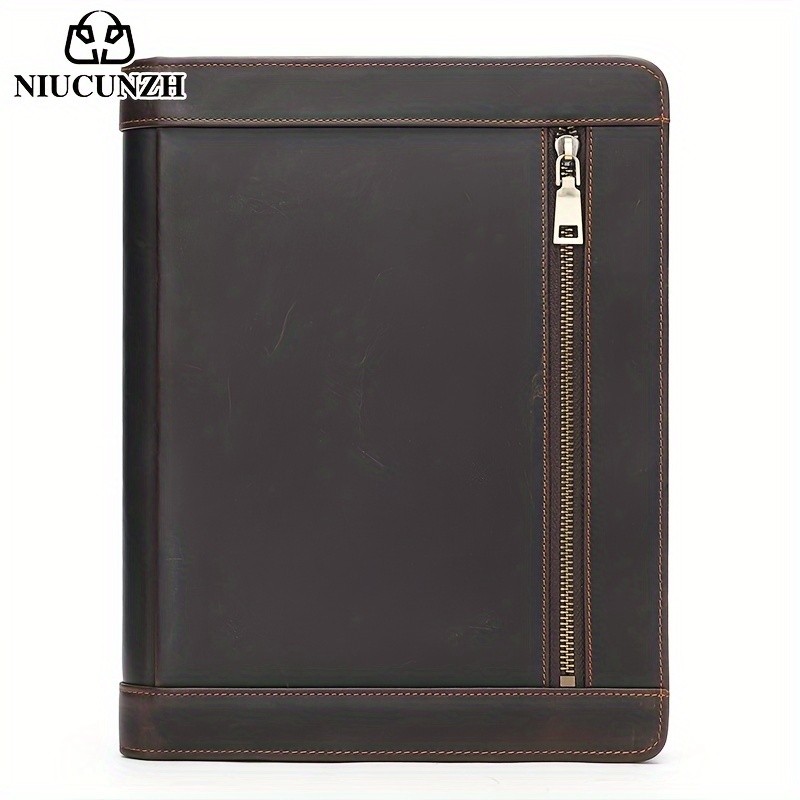 NIUCUNZH Men's Cowhide Clutch Bag – Elegant, Durable, and Perfect for Business and Storage