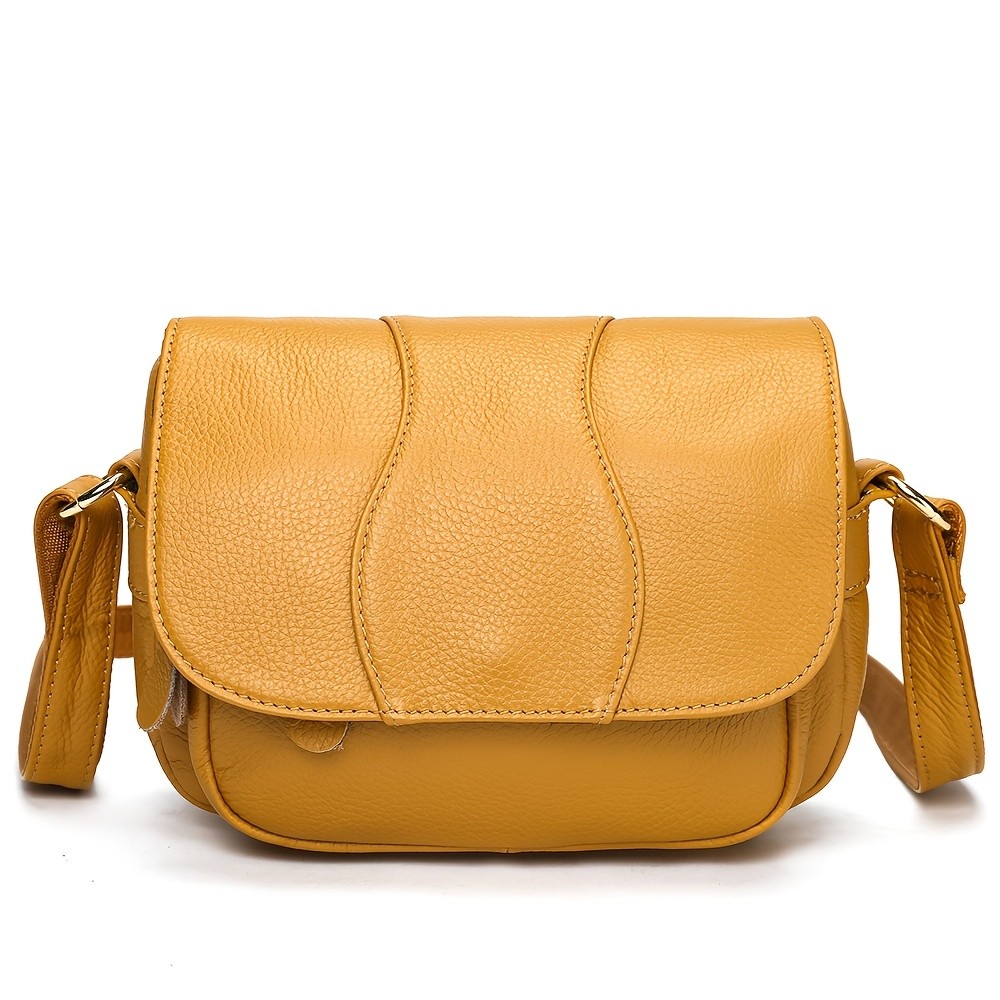 NIUCUNZH Unisex Genuine Leather Crossbody Bag – Versatile, Durable, and Stylish for Daily Use and Travel