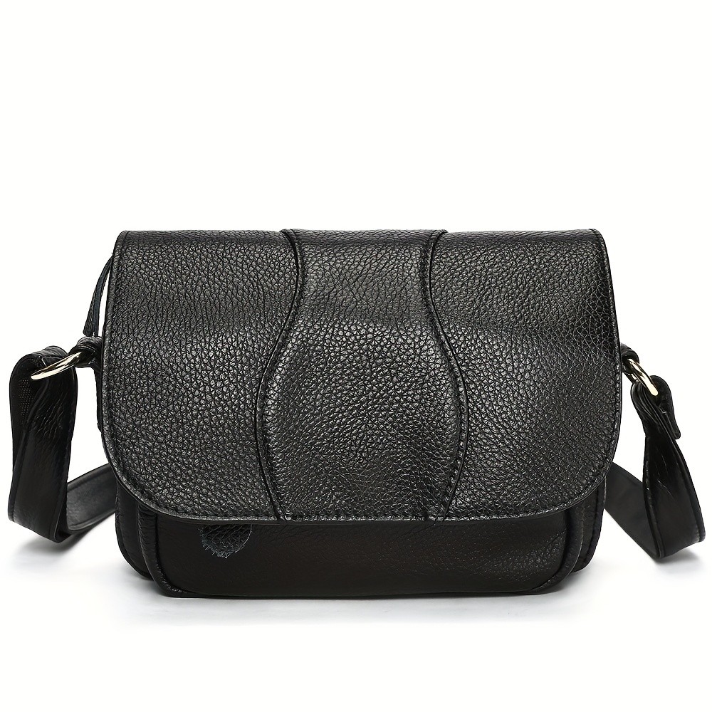 NIUCUNZH Unisex Genuine Leather Crossbody Bag – Versatile, Durable, and Stylish for Daily Use and Travel