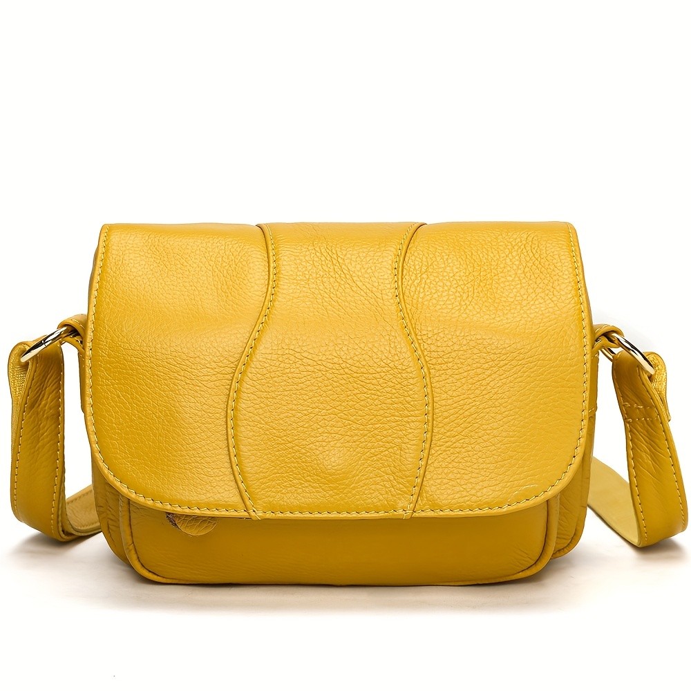 NIUCUNZH Unisex Genuine Leather Crossbody Bag – Versatile, Durable, and Stylish for Daily Use and Travel