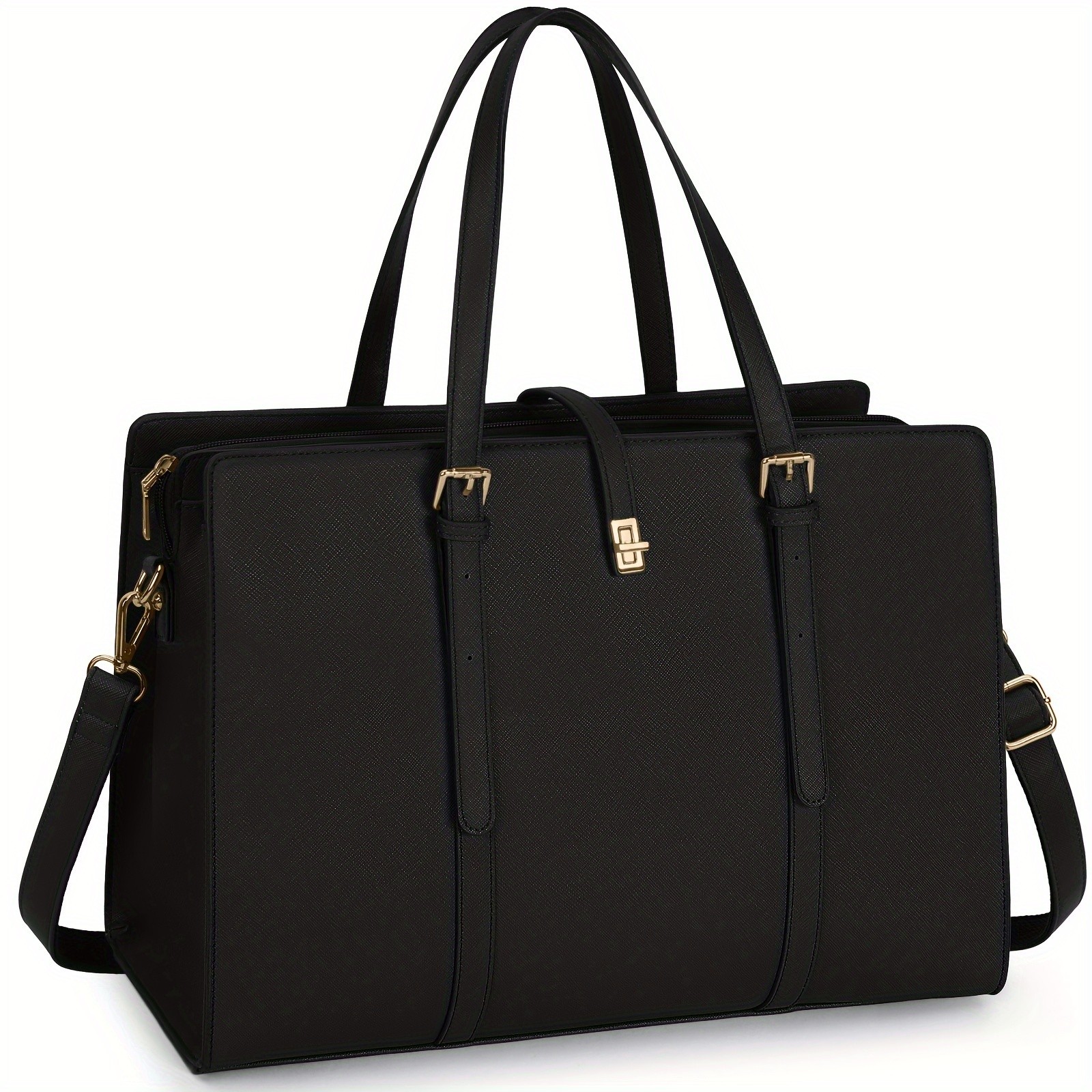 IGOLUMON Women’s 39.62 cm Laptop Tote Bag – Stylish, Spacious, and Perfect for Work, Business, and Travel