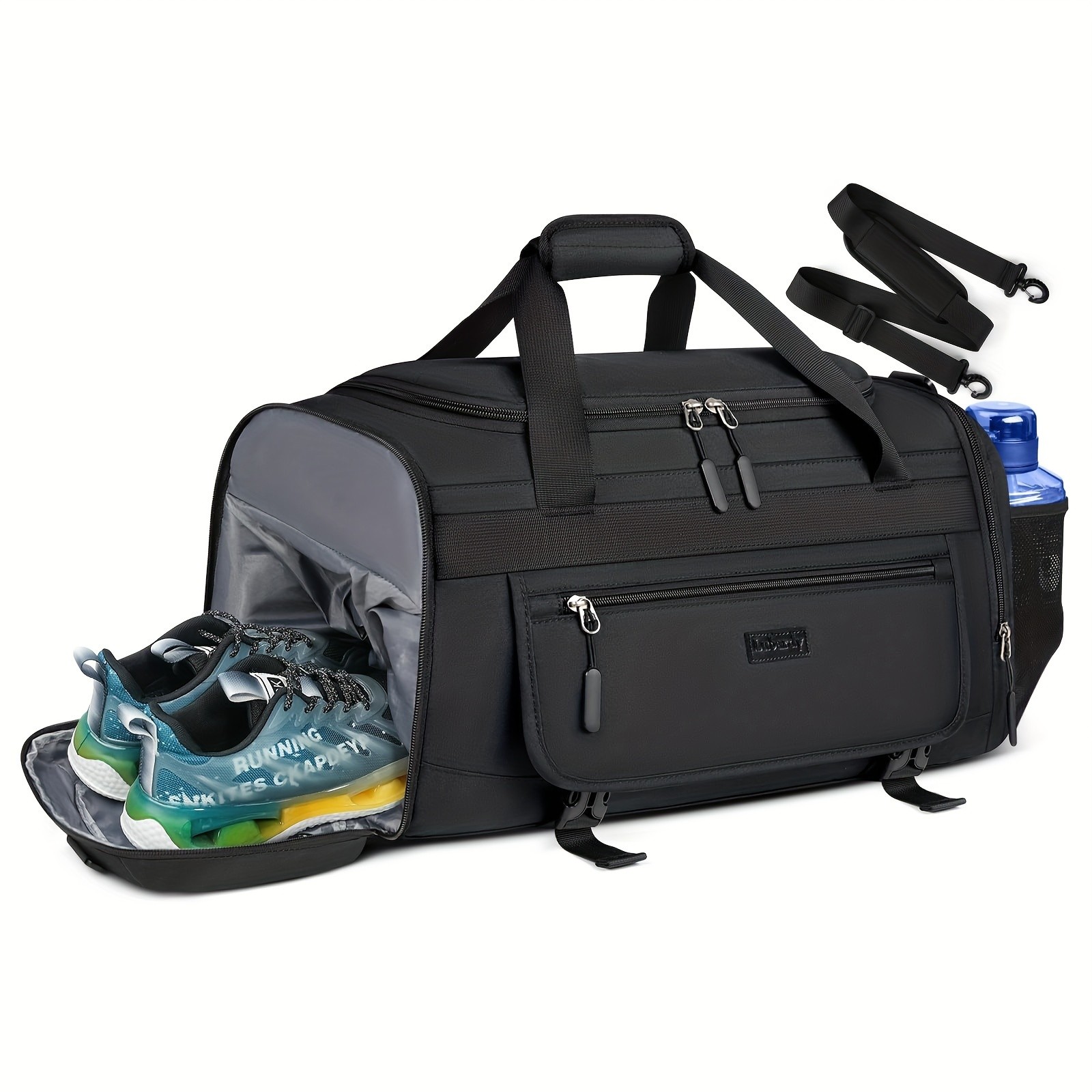 IGOLUMON Men’s 40L-55L Fitness Bag – Spacious, Durable, and Perfect for Gym, Travel, and Sports Enthusiasts