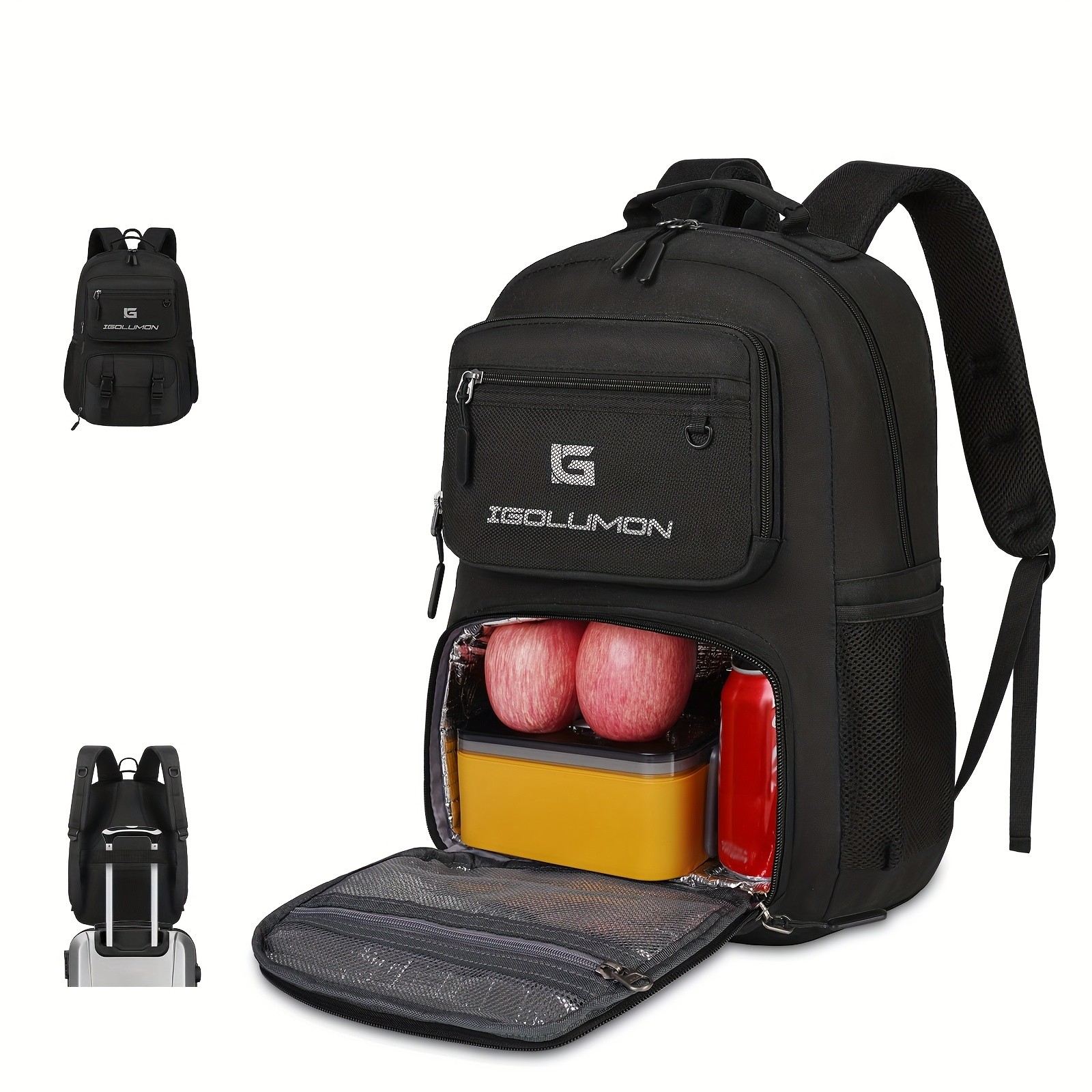 IGOLUMON Laptop Backpack 39.62 cm – Stylish, Functional, and Perfect for Work, College, and Travel