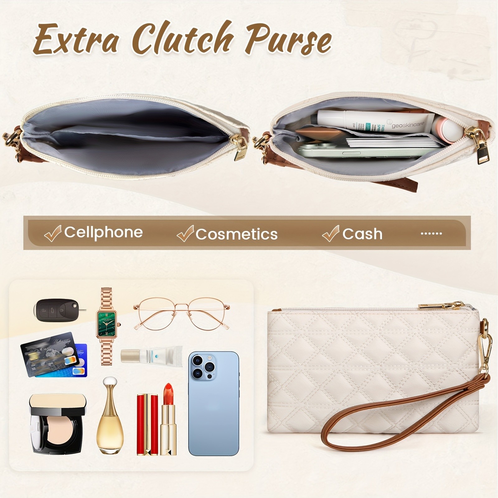 IGOLUMON Women’s 39.62 cm Vegan PU Leather Laptop Tote Bag – Stylish, TSA-Compliant, and Perfect for Work, College, and Travel