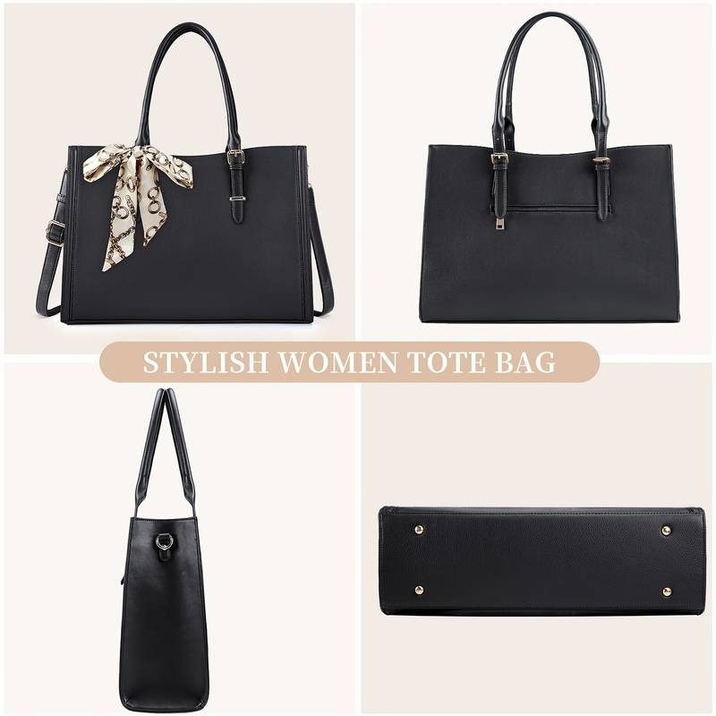 IGOLUMON Women's 39.62cm Laptop Bag – Stylish, Lightweight, and Secure for Work and Travel