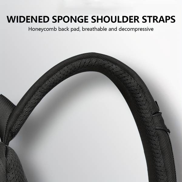 OZUKO Men’s Oxford Messenger Bag – Multifunctional Large Capacity Shoulder Bag with Insulation for Cycling, Sports, and Outdoor Use