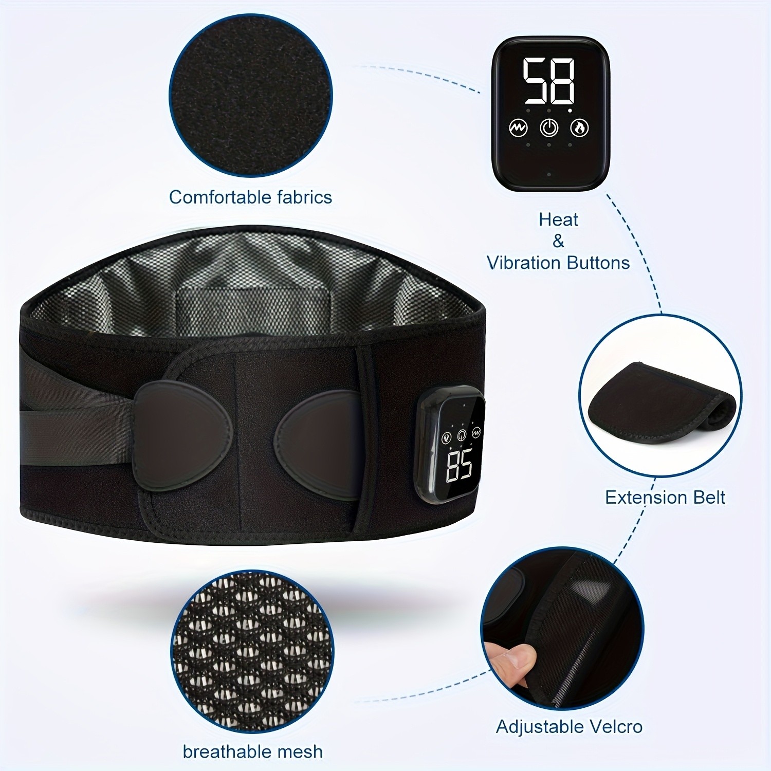 NIJ Electric Heating Massage Belt