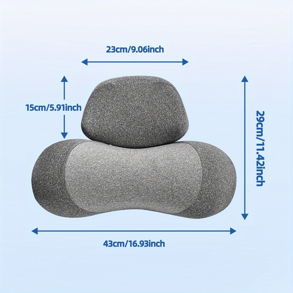 HIMOUTA Rechargeable Neck Massager with Heating & Vibration