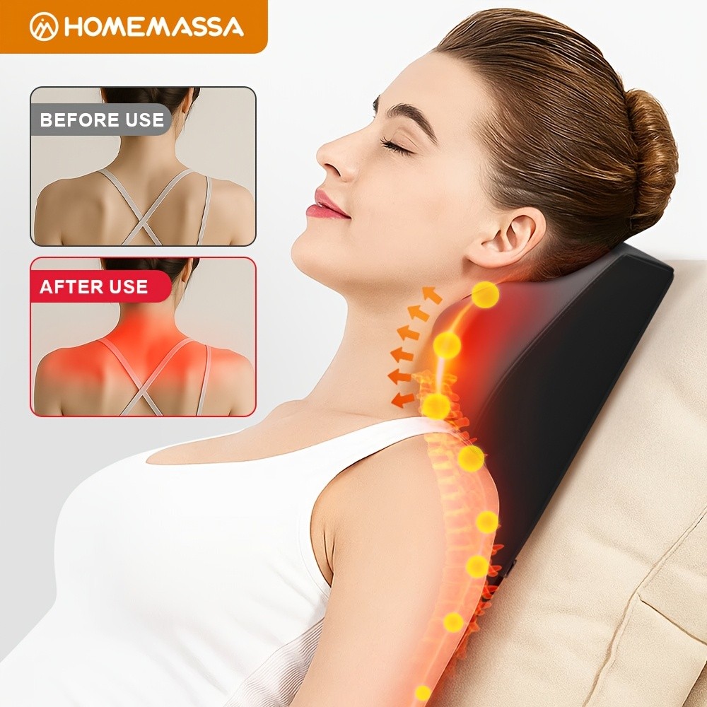 HIMOUTA Heated Full Body Massager with Pressing & Rolling Nodes