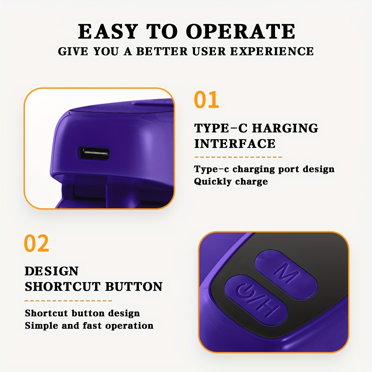 ISMUPN USB Rechargeable Nail Care Device with Digital Display & 2-in-1 Nail Care Tool