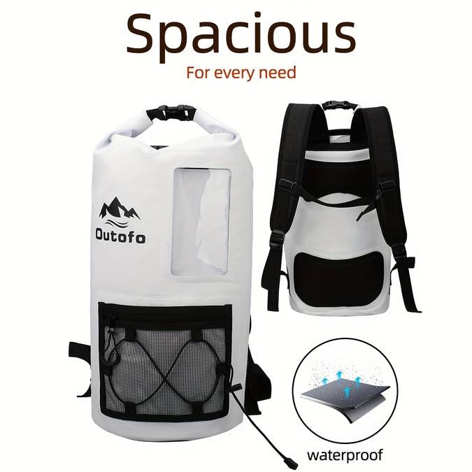 35L High-Quality Backpack – Large Capacity Dry Bag for Beach, Hiking, Kayaking, and Surfing