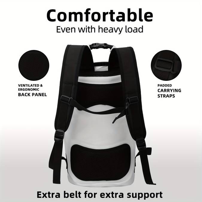 35L High-Quality Backpack – Large Capacity Dry Bag for Beach, Hiking, Kayaking, and Surfing
