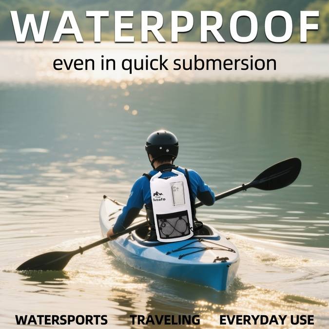 35L High-Quality Backpack – Large Capacity Dry Bag for Beach, Hiking, Kayaking, and Surfing