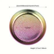 Tiartisan 800ml Pure Titanium Dinner Plate – Multi-Functional Lightweight Round Plate for Camping, Travel, and Home Use