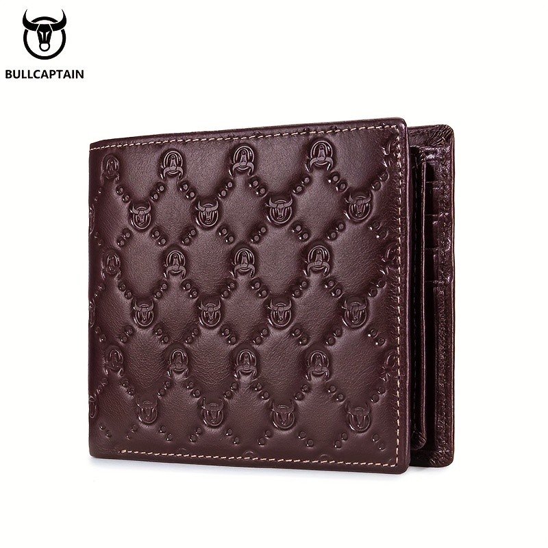 BULLCAPTAIN Men’s Leather Wallet