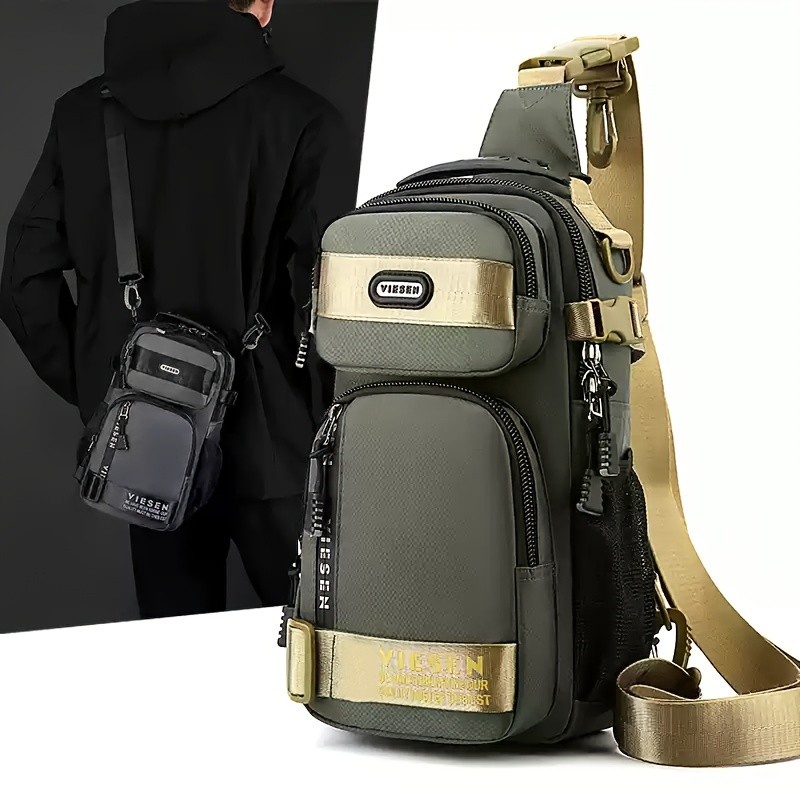 TMOOS Unisex Fashion Anti-Theft Crossbody Bag