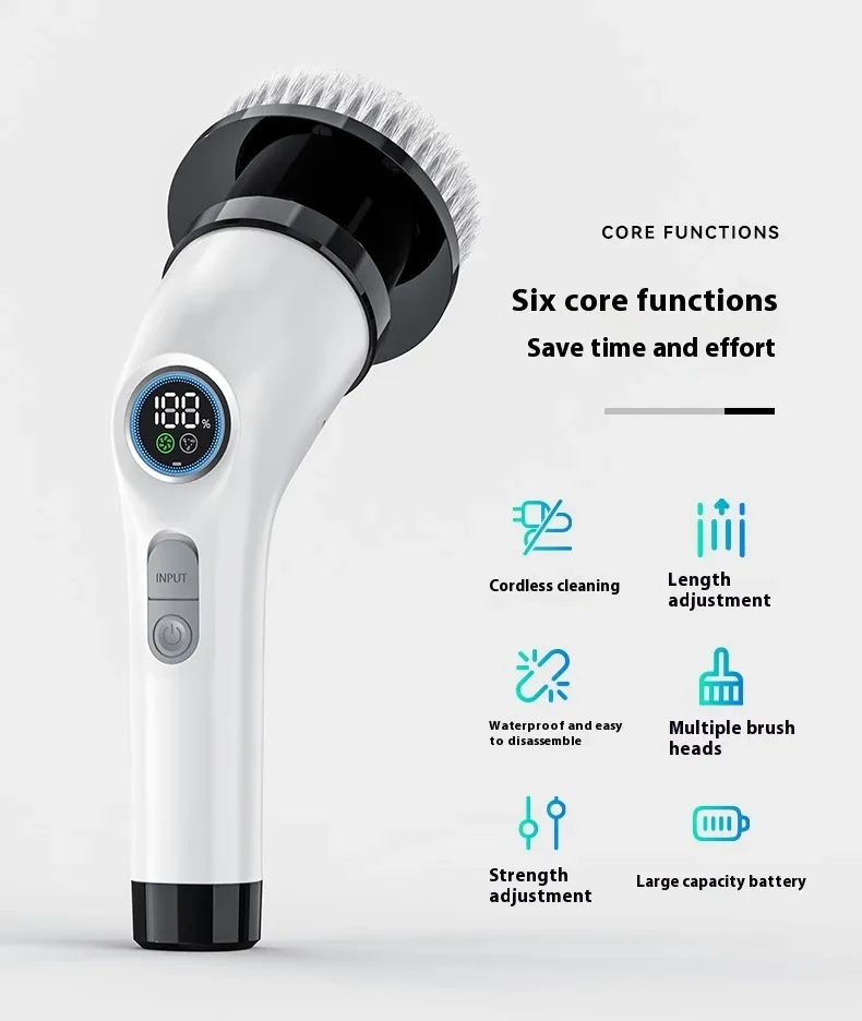 PANCERKA Electric Spin Scrubber