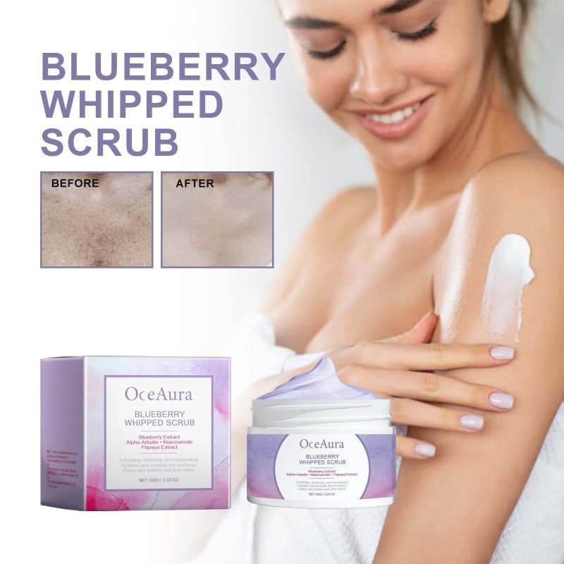 OceAura Blueberry Whipped Scrub
