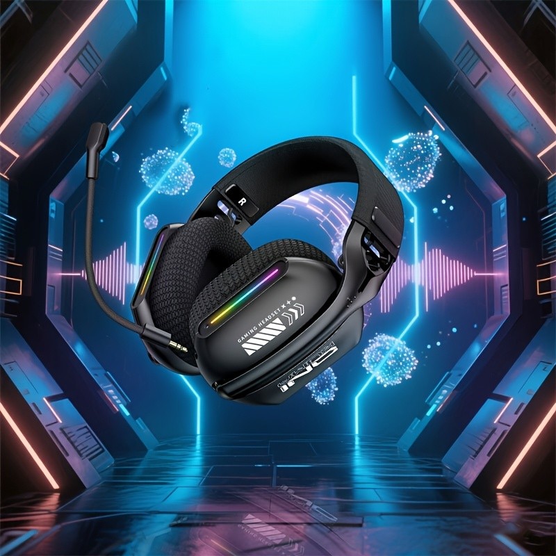 ONIKUMA GT808 Three Mode Wireless E-Sports Headset – Versatile Connectivity with Crystal Clear Sound