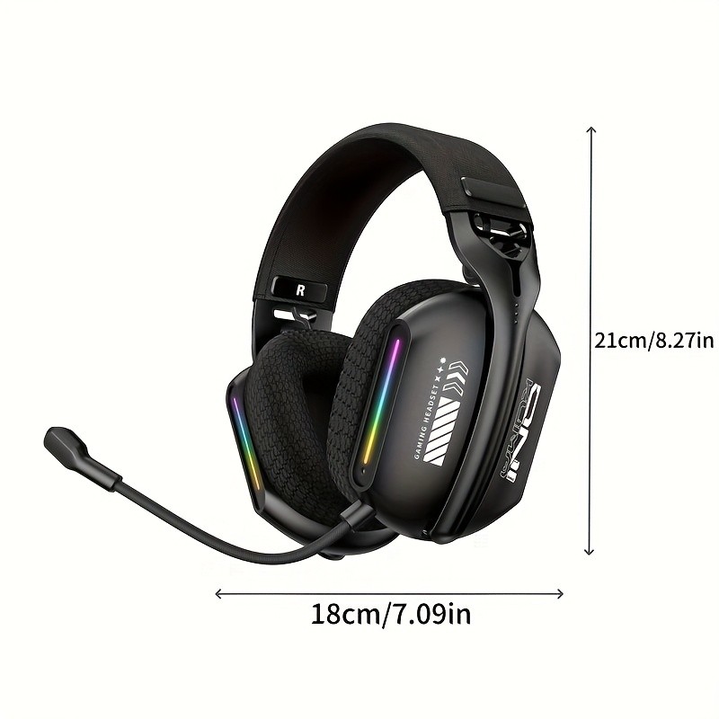 ONIKUMA GT808 Three Mode Wireless E-Sports Headset – Versatile Connectivity with Crystal Clear Sound