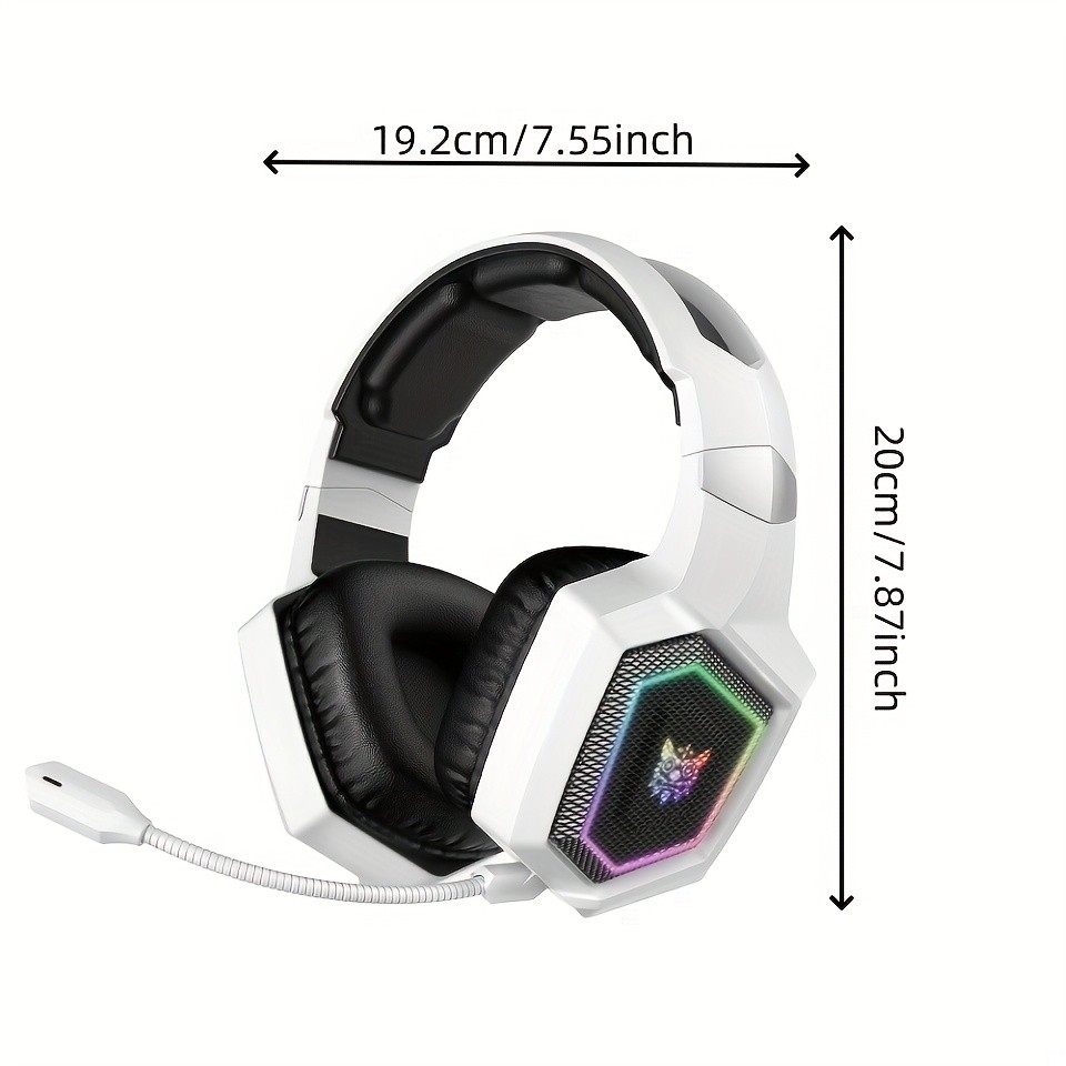 ONIKUMA Wireless Gaming Headset – Noise-Canceling Mic, Crystal-Clear Sound, and Comfortable Design for Gamers