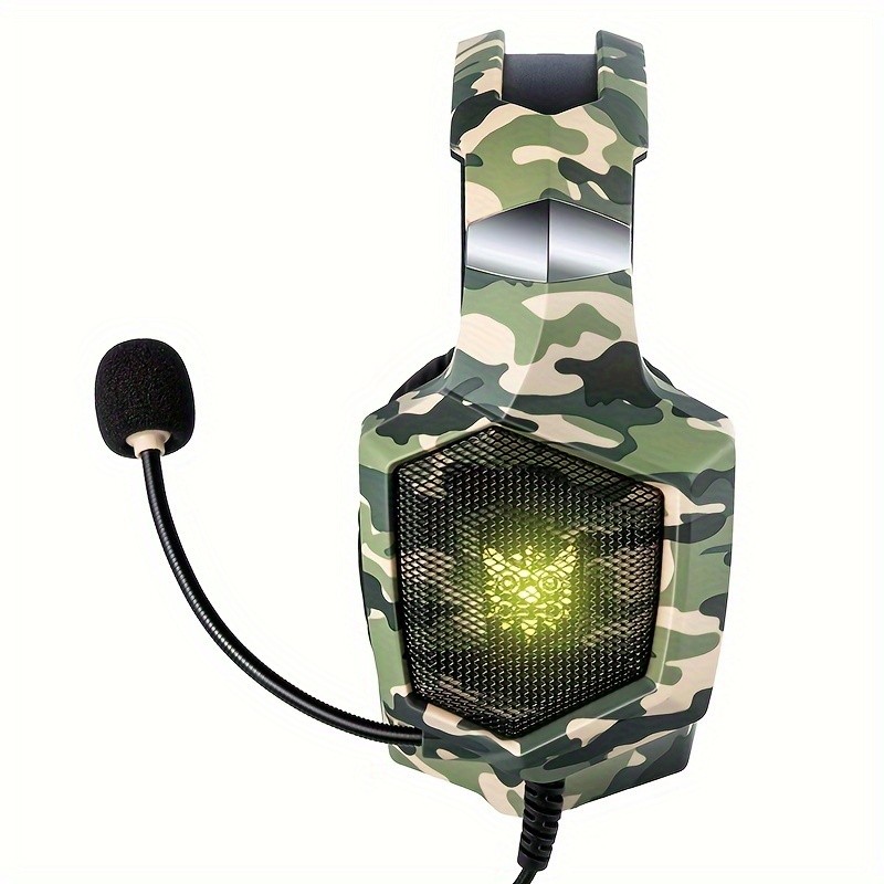 ONIKUMA Wired Gaming Headset – High-Definition Microphone, RGB Lighting, Immersive Sound for PS4, PS5, and PC