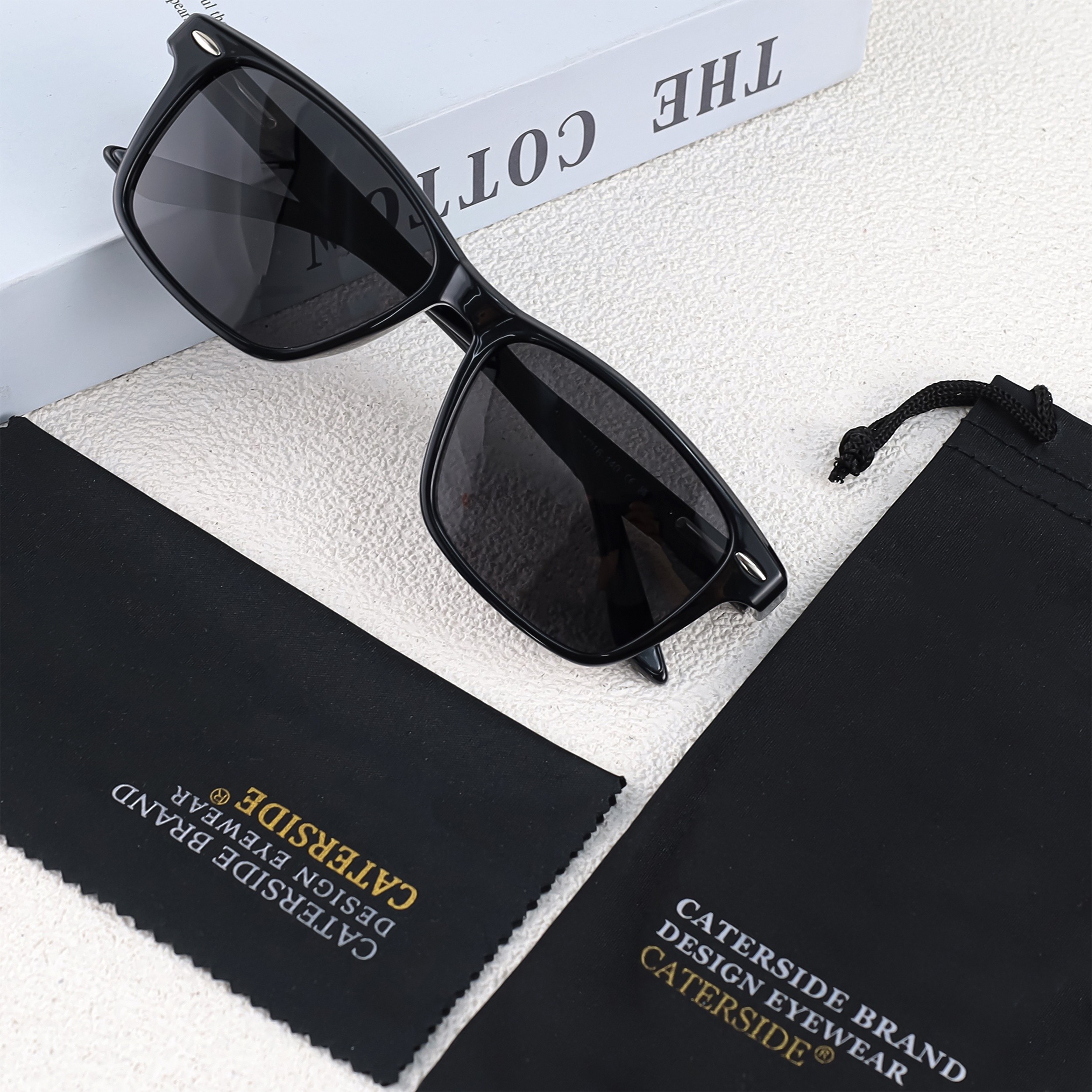 Caterside New Punk Glasses with TAC Lenses and TR90 Frame