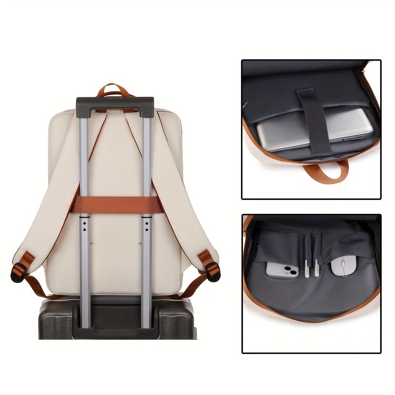 欧格华菲 OGEHUAFEE Fashionable Laptop Backpack – Lightweight, Stylish, and Perfect for Business and Travel