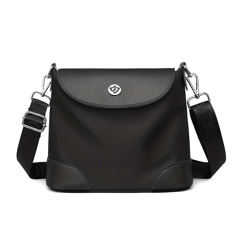 欧格华菲 OGEHUAFEE Women’s Lightweight Nylon Messenger Bag – Casual Shoulder Bag with Adjustable Strap, Multiple Compartments for Travel & Shopping