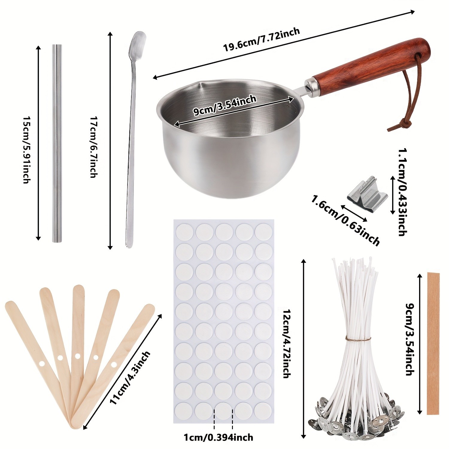 BlingFun Candle Making Kit Supplies