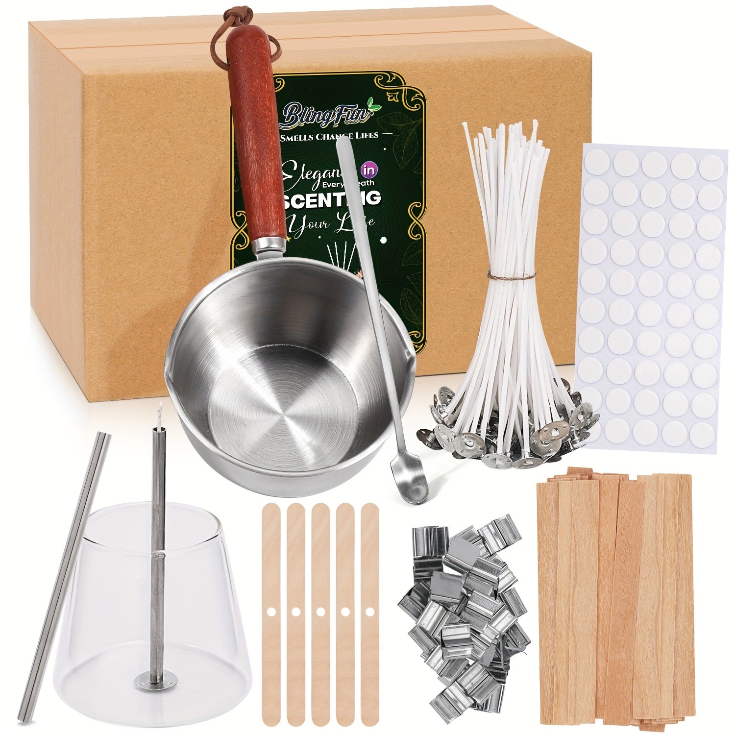 BlingFun Candle Making Kit Supplies