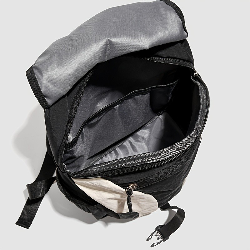 欧格华菲 OGEHUAFEE Women’s Lightweight Foldable Backpack – Casual Color Block Design, Adjustable Straps, Ideal for Travel & Shopping