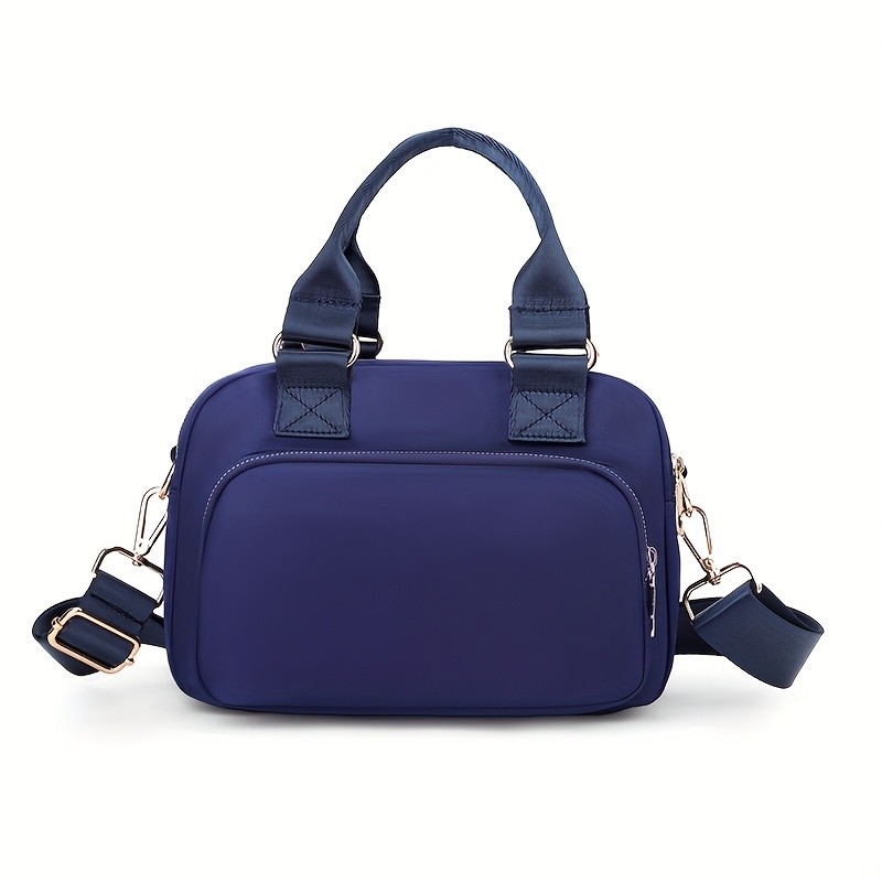 欧格华菲 OGEHUAFEE Large Capacity Nylon Bag – Lightweight Travel Shoulder & Handbag with Removable Strap, Zipper Closure, Adjustable Straps, Casual Style