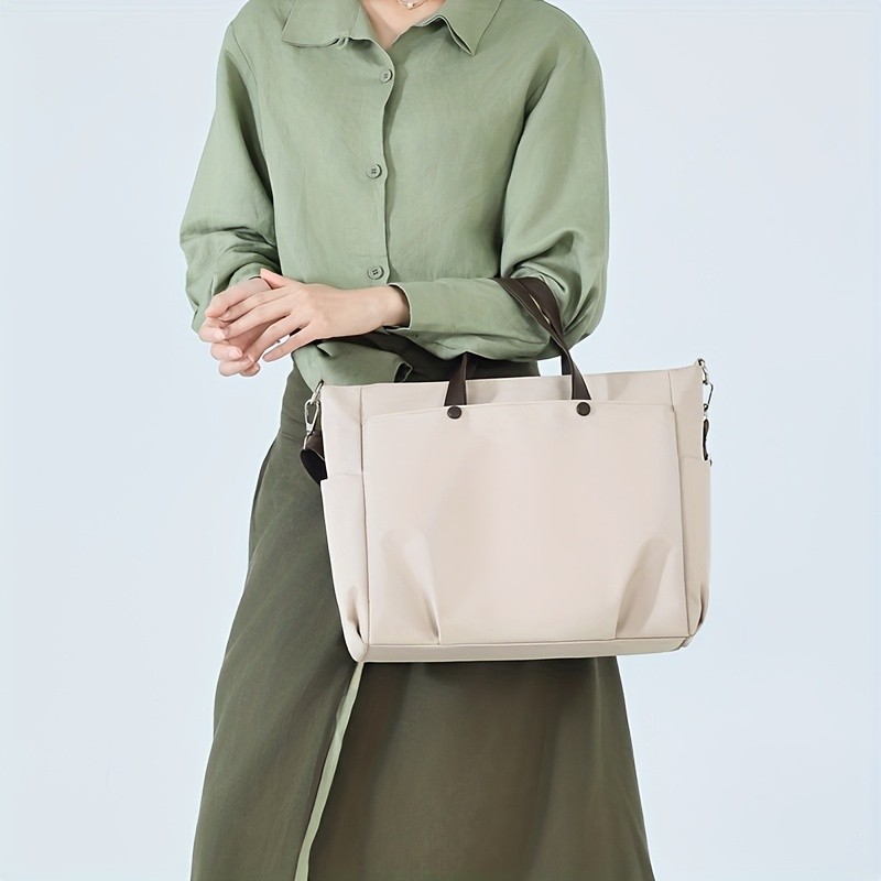 欧格华菲 OGEHUAFEE Women’s Casual Chic Laptop Handbag – Adjustable Shoulder Strap, Large Capacity, Ideal for Travel & Daily Use