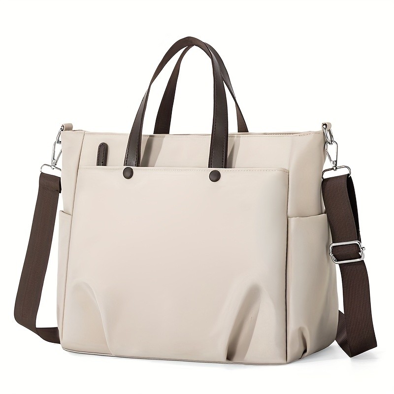 欧格华菲 OGEHUAFEE Women’s Casual Chic Laptop Handbag – Adjustable Shoulder Strap, Large Capacity, Ideal for Travel & Daily Use