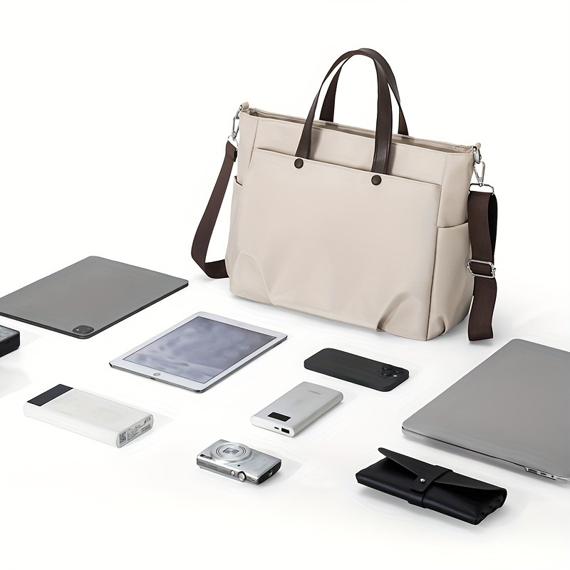 欧格华菲 OGEHUAFEE Women’s Casual Chic Laptop Handbag – Adjustable Shoulder Strap, Large Capacity, Ideal for Travel & Daily Use