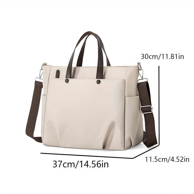 欧格华菲 OGEHUAFEE Women’s Casual Chic Laptop Handbag – Adjustable Shoulder Strap, Large Capacity, Ideal for Travel & Daily Use