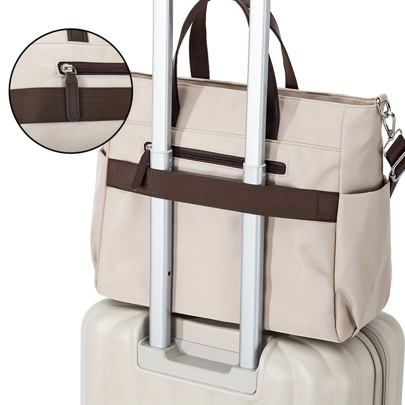 欧格华菲 OGEHUAFEE Women’s Casual Chic Laptop Handbag – Adjustable Shoulder Strap, Large Capacity, Ideal for Travel & Daily Use