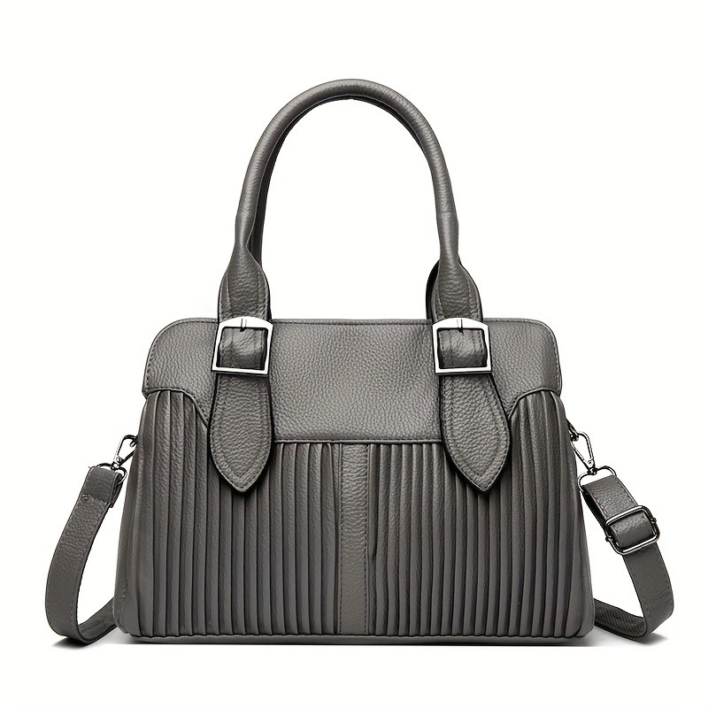 欧格华菲 OGEHUAFEE Women’s Large Capacity PU Handbag – Stylish Business Briefcase with Detachable Shoulder Strap