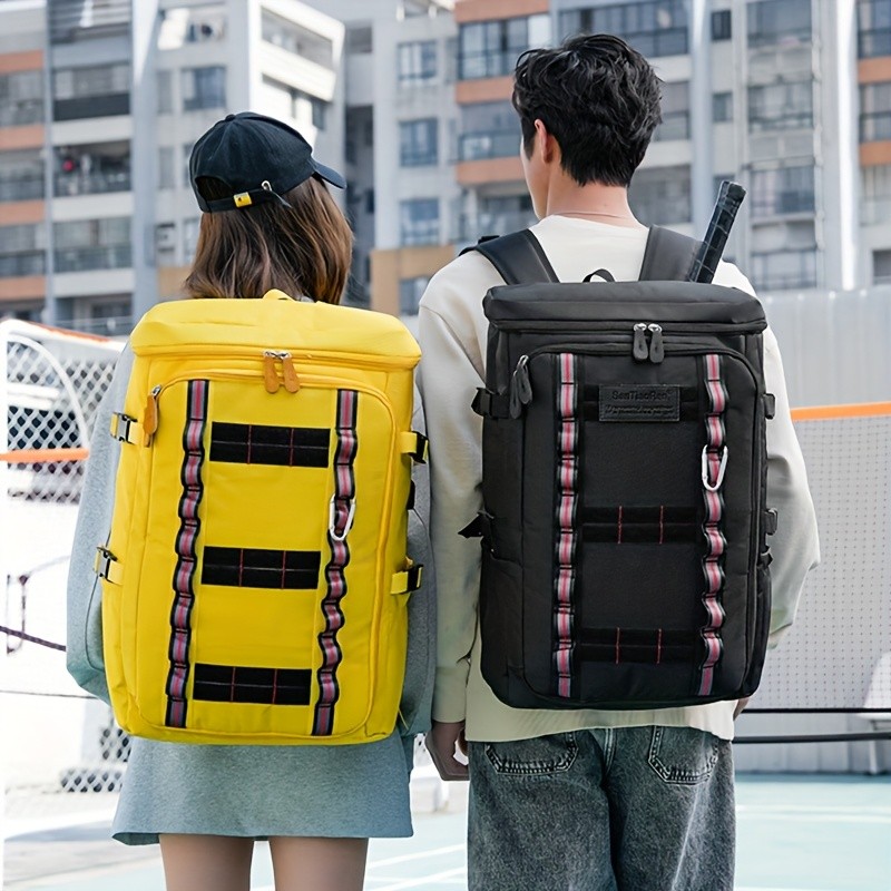 欧格华菲 OGEHUAFEE Large Capacity Fashionable Men’s Backpack – Multifunctional Outdoor Travel Backpack, Multi-Pocket Storage, Dry Wet Separation