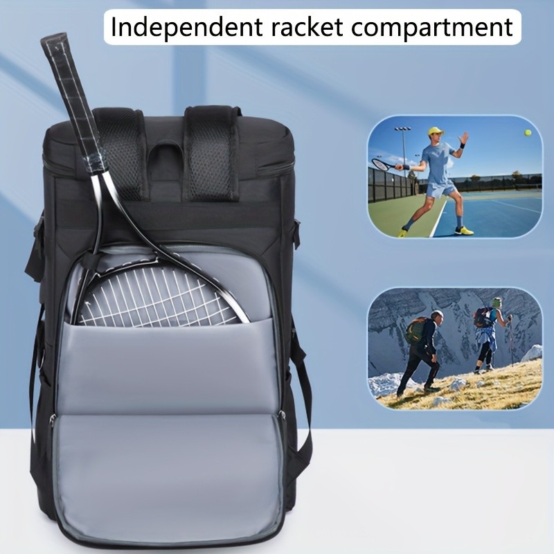 欧格华菲 OGEHUAFEE Large Capacity Fashionable Men’s Backpack – Multifunctional Outdoor Travel Backpack, Multi-Pocket Storage, Dry Wet Separation