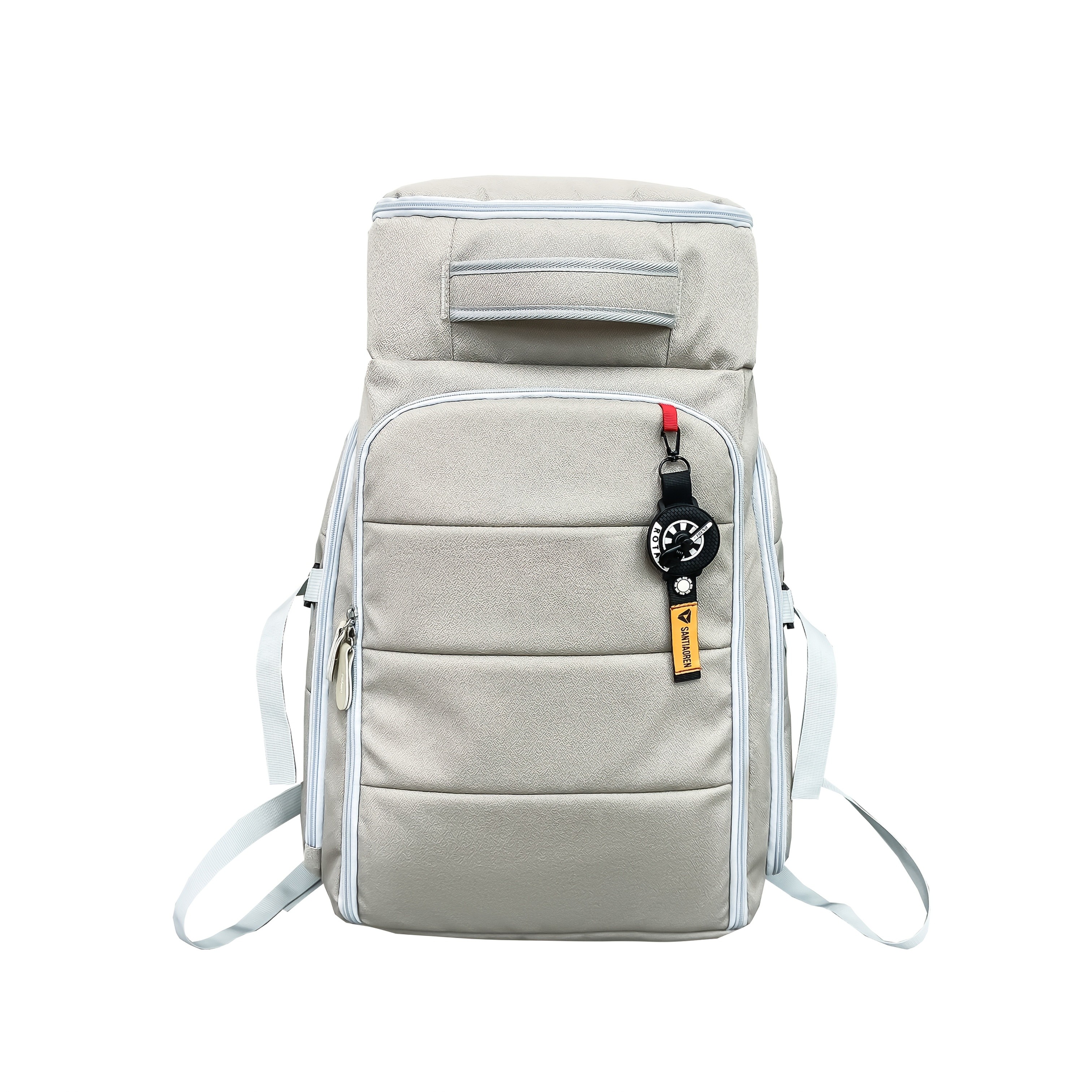 欧格华菲 OGEHUAFEE Large Capacity Heavy-Duty Hiking Backpack – Independent Shoe Compartment, Dry/Wet Separation, Multi-Zipper Pockets