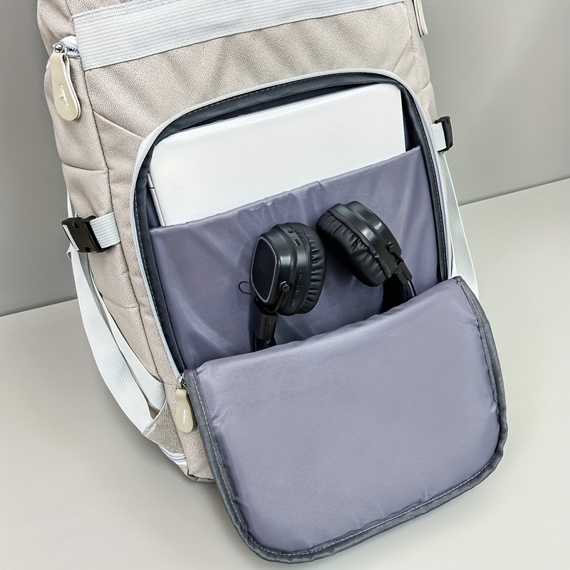 欧格华菲 OGEHUAFEE Large Capacity Heavy-Duty Hiking Backpack – Independent Shoe Compartment, Dry/Wet Separation, Multi-Zipper Pockets